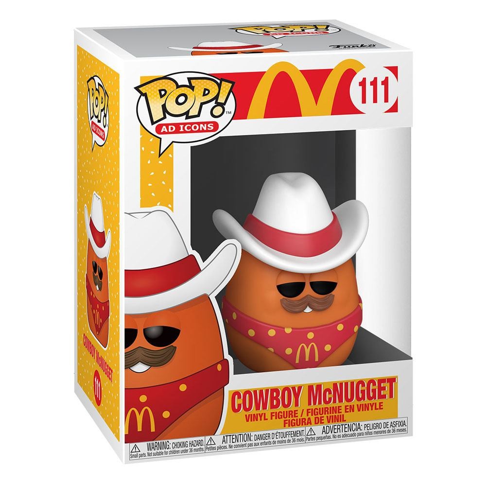  Funko McDonald's POP! Ad Icons Vinyl figurine Cowboy Nugget 9 cm- - F
