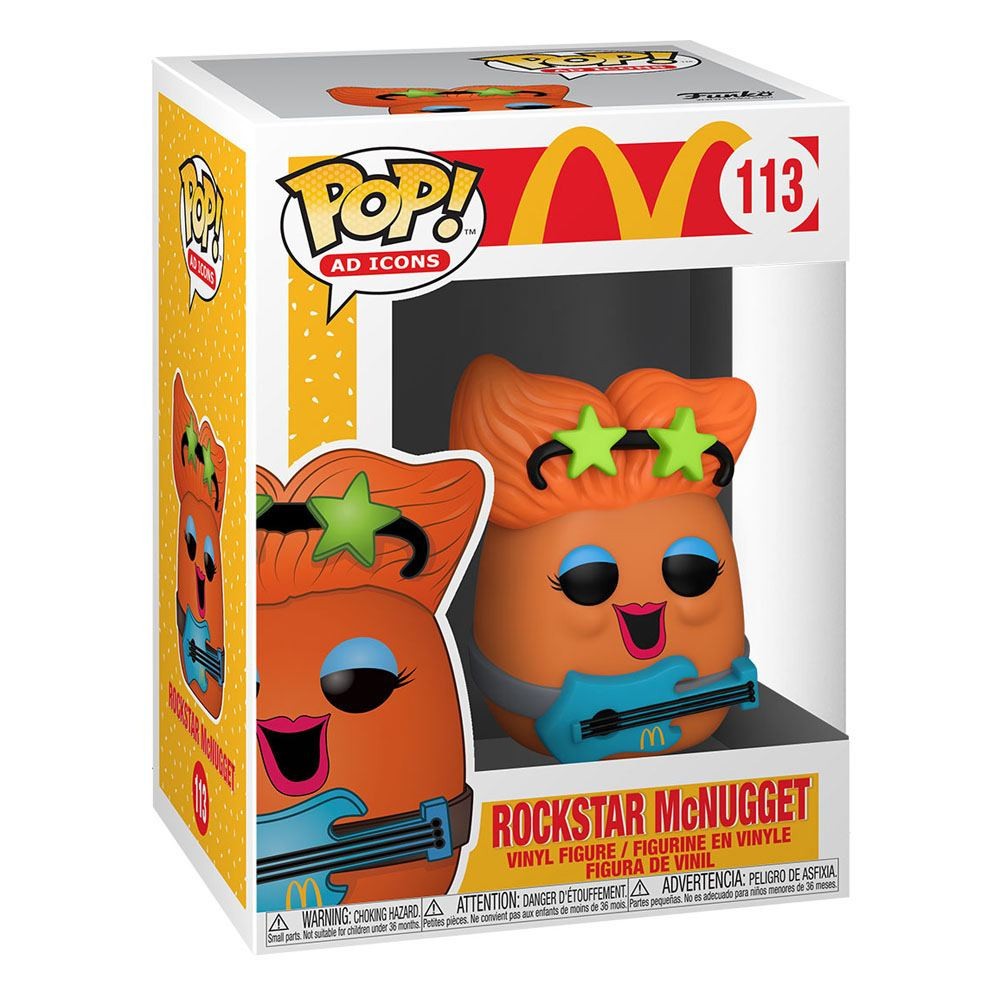  Funko McDonald's POP! Ad Icons Vinyl figurine Rockstar Nugget 9 cm- -