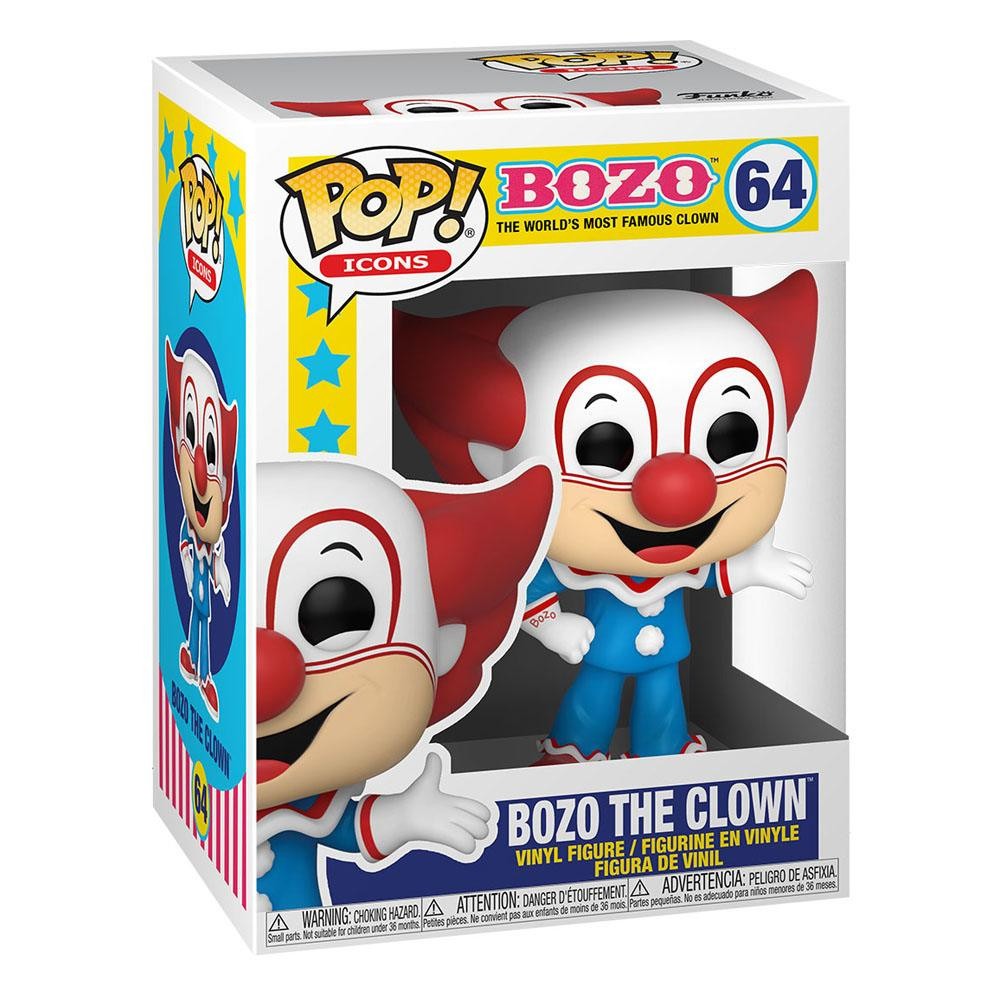  Funko Bozo the Clown POP! Icons Vinyl figurine Bozo the Clown 9 cm- -