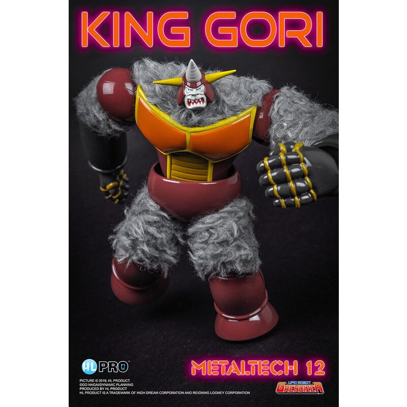 Action figure Goldorak (Grendizer) figurine Diecast Metaltech 12 King Gori 18 cm