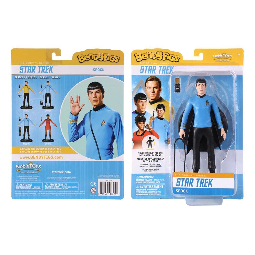  Noble Collection Star Trek figurine flexible Bendyfigs Spock 19 cm- -