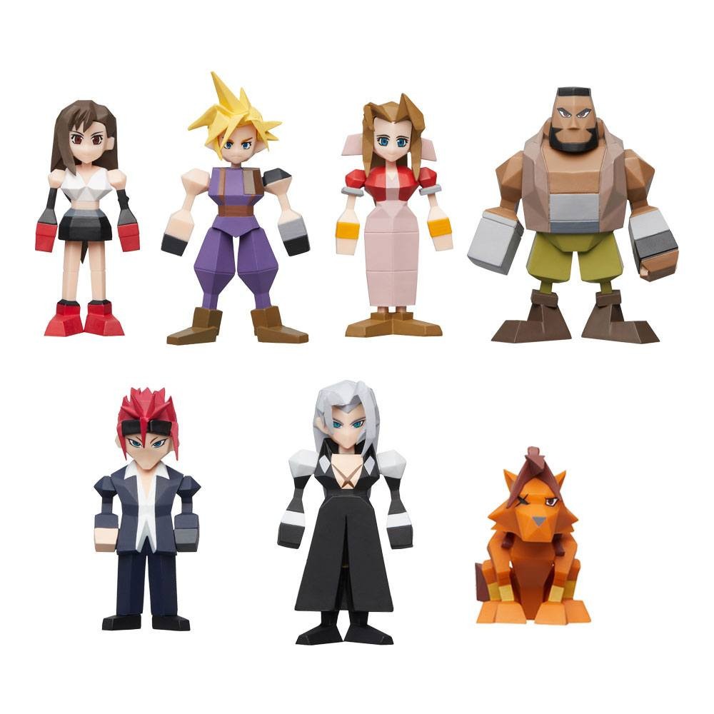  Square-Enix Final Fantasy VII assortiment figurines Polygon 4 - 6 cm 