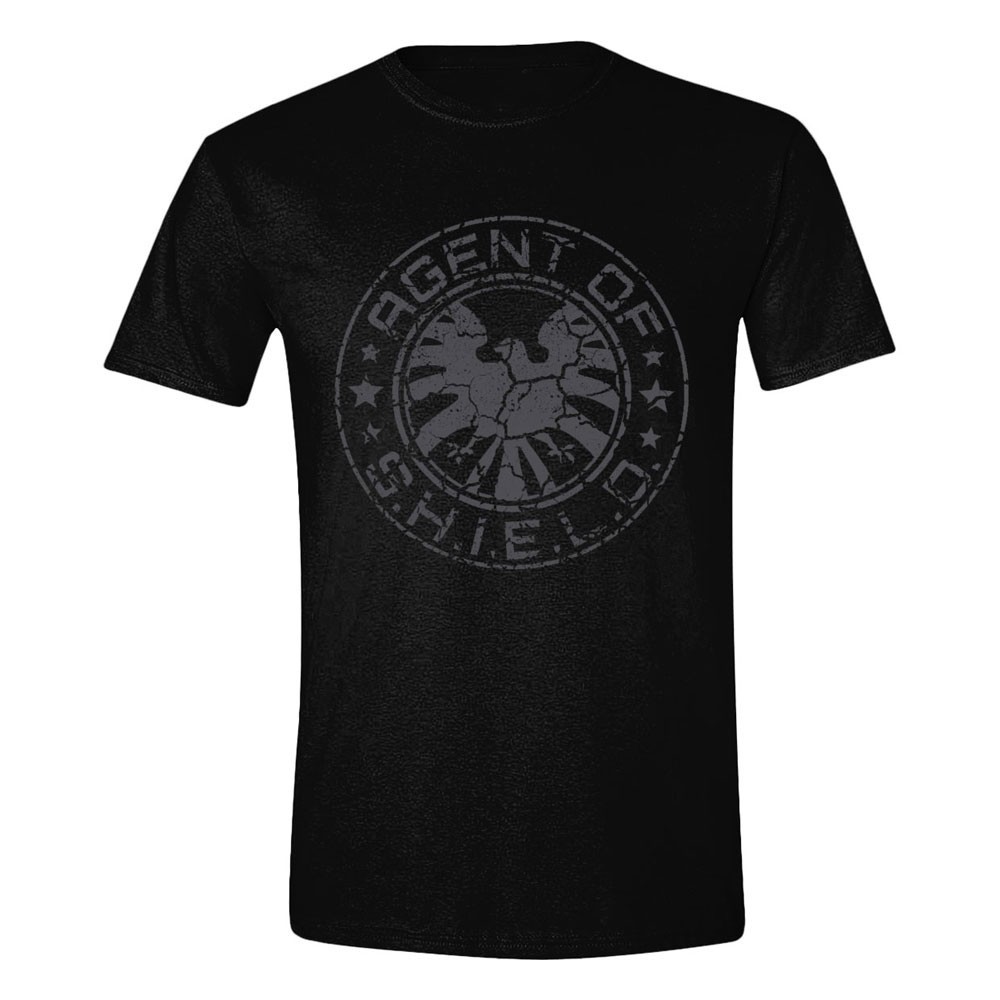  PCM Avengers T-Shirt SHIELD Beaten Circle- - T-shirts
