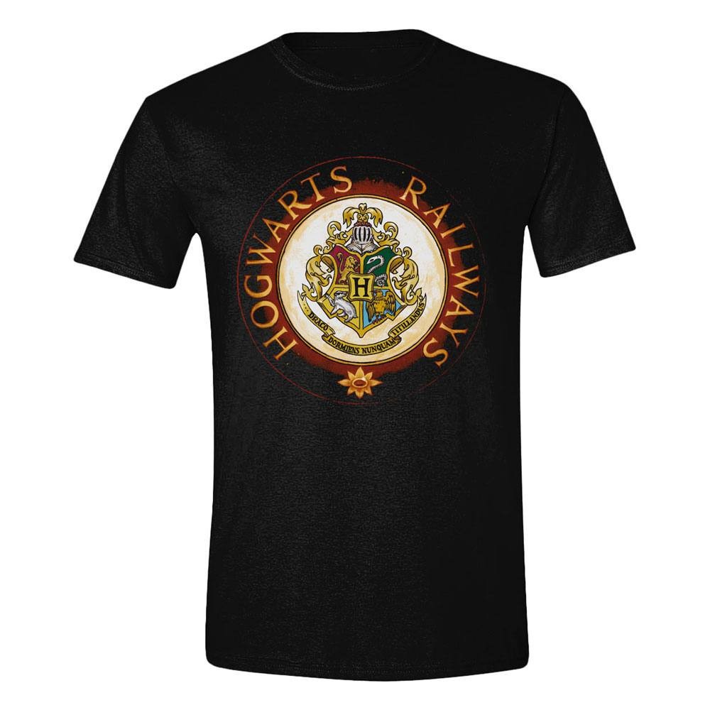  PCM Harry Potter T-Shirt Hogwarts Railways Circle- - T-shirts