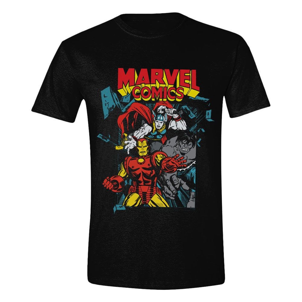  PCM Marvel T-Shirt Comics Trio- - T-shirts