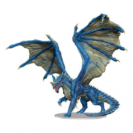 Figurine D&D Icons of the Realms miniature Premium prépainte Adult Blue Dragon