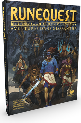  Book in Game RuneQuest : Aventures dans Glorantha- - Jeux de rôles