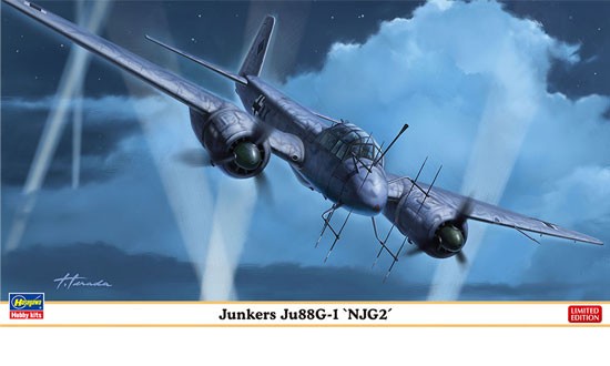 Maquette Hasegawa Junkers Ju88G-1 « NJG2 »-1/72 - Maquette d'avion