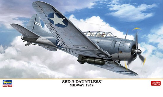 Maquette Hasegawa SBD-3 Dauntless ‘Midway 1942’- 1/48 - Maquette d'av