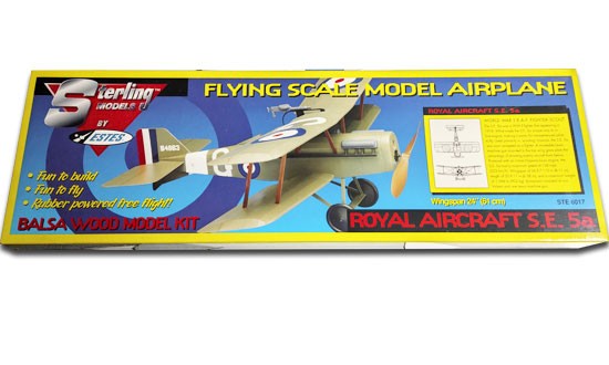  STERLING MODELS Royal Aircraft S.E.5a kit- - Avion rc