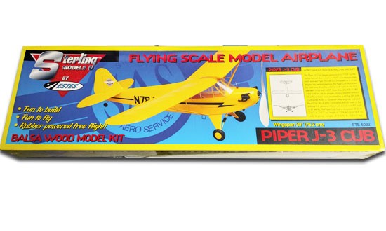  STERLING MODELS Piper J-3 CUB kit- - Avion rc
