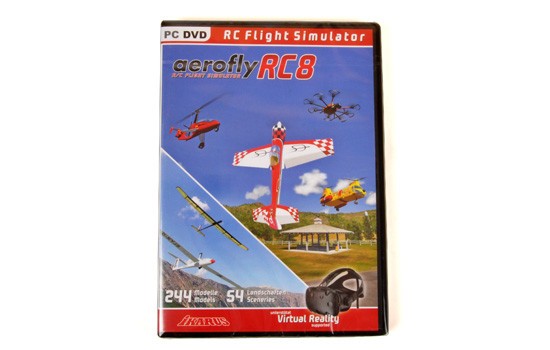  Ikarus Aerofly RC8 dvd- - RC : simulateur