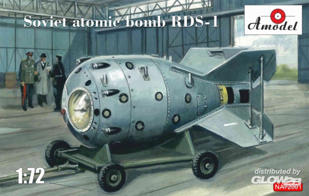 Maquette AModel Soviet atomic bomb RDS-1-1/72 - Maquette d'avion