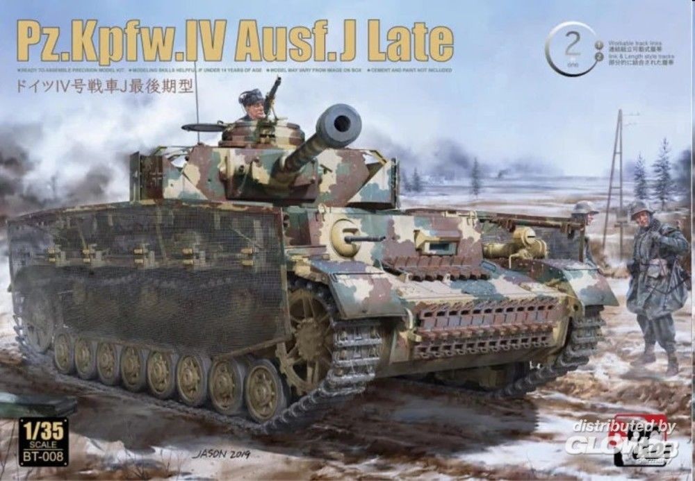Maquette Border Models PZ.Kpfw.IV Ausf. J Last 2 in 1- 1/35 - Maquett
