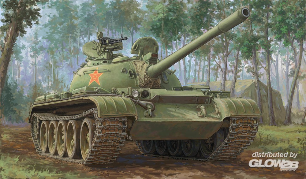 Maquette Hobby Boss PLA 59-1 Medium Tank- 1/35 - Maquette militaire