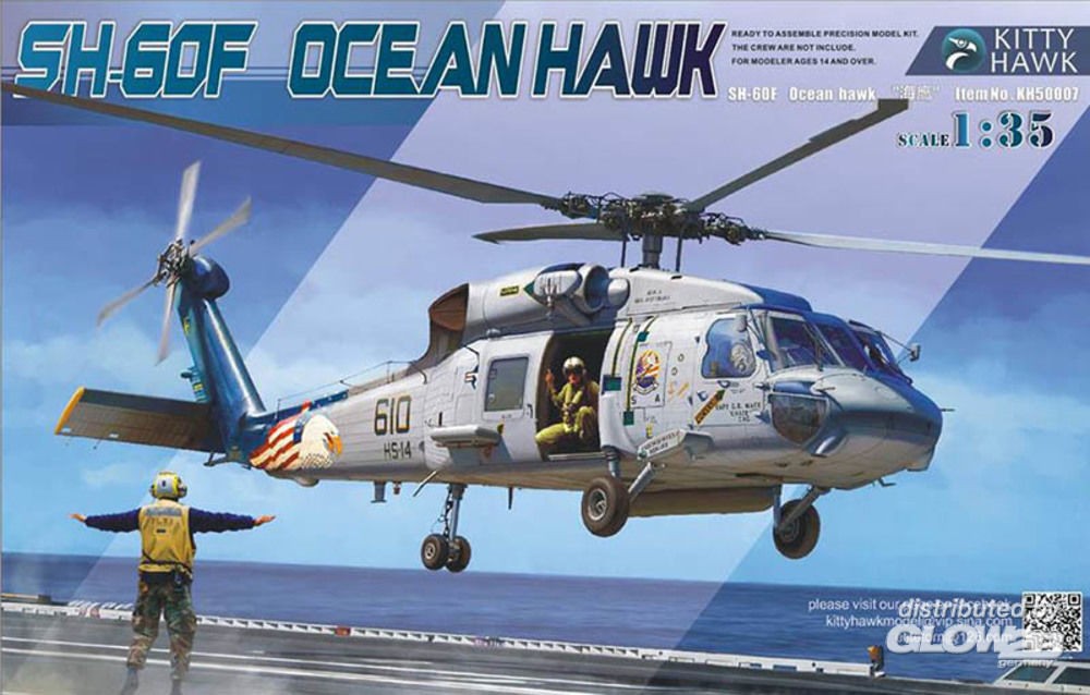  Kitty Hawk Model Sikorsky SH-60F Ocean Hawk- 1/35 - Maquette d'hélic