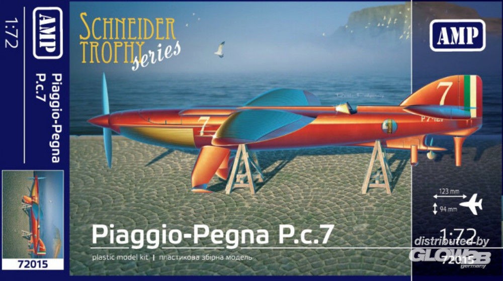 Maquette Micro-Mir Piaggio Pegna PC.7-1/72 - Maquette d'avion