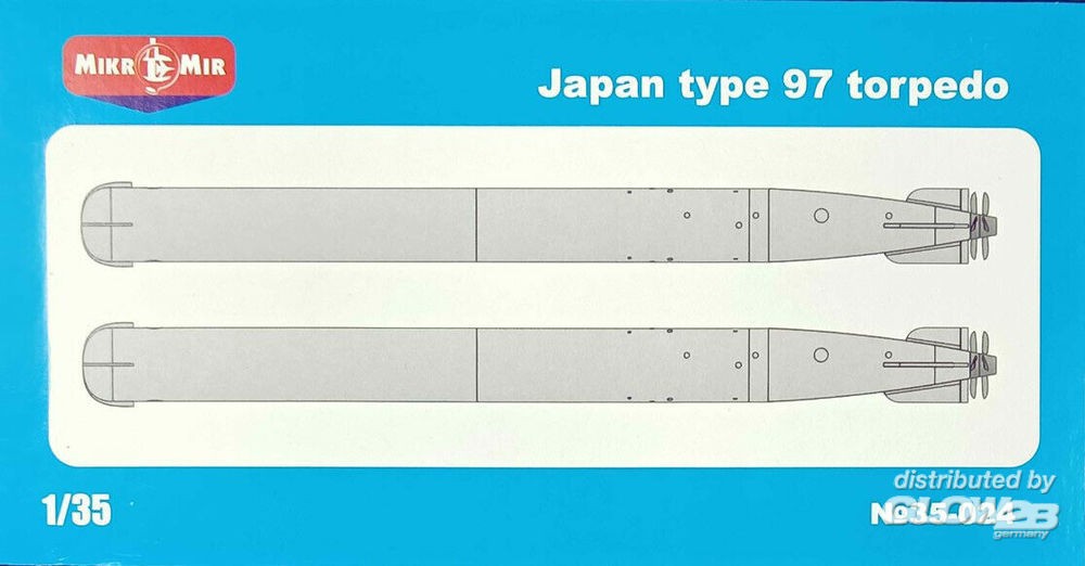  Micro-Mir Torpille japonaise de type 97- 1/35 - Accessoires