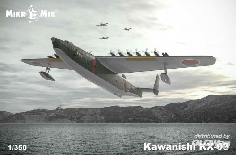 Maquette Micro-Mir Kawanishi KH-03- 1/350 - Maquette d'avion