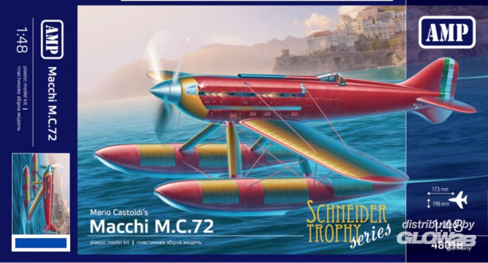 Maquette Micro-Mir Macchi-Castoldi M.C.72- 1/48 - Maquette d'avion