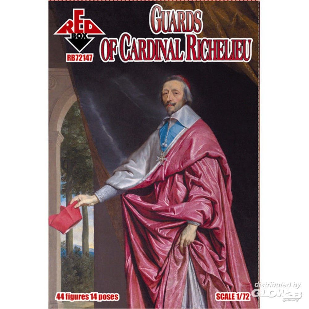 Figurines Red Box Gardes du cardinal de Richelieu-1/72 - Figurines