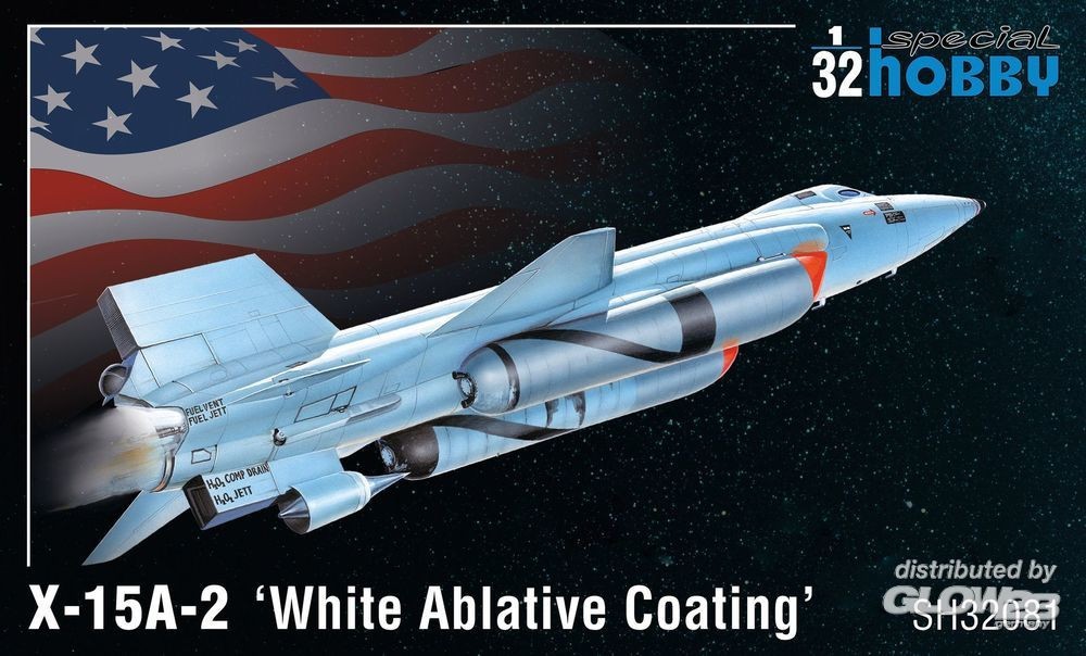 Maquette Special Hobby Revêtement ablatif blanc X-15A-2- 1/32 - Maquet