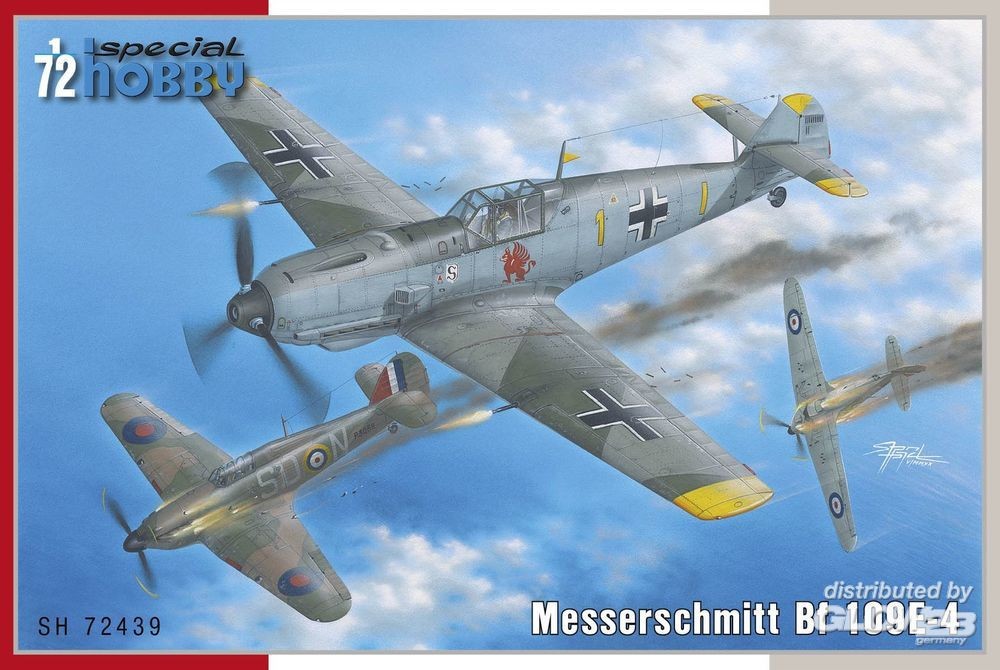 Maquette Special Hobby Messerschmitt Bf 109E-4-1/72 - Maquette d'avion