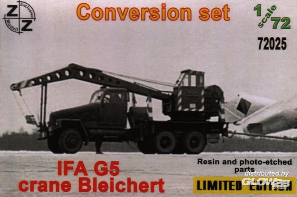 Maquette ZZ Modell IFA G5 crane Bleichert (Conversion Set)-1/72 - Maqu