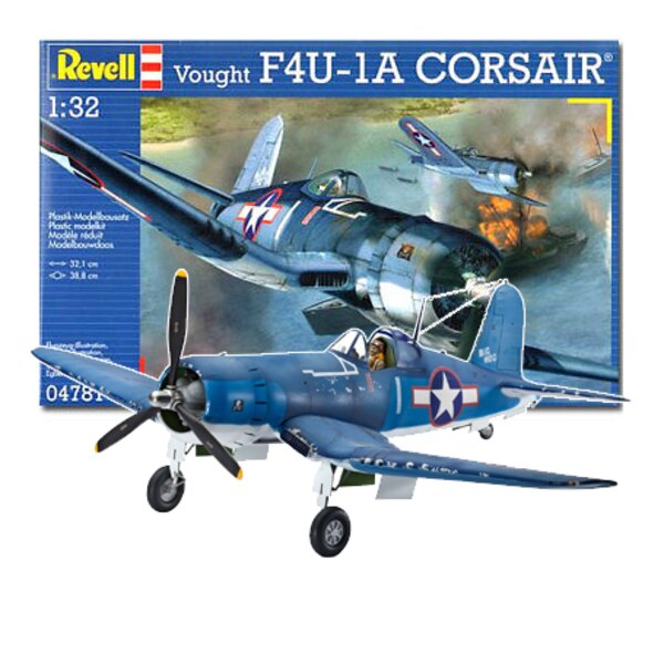 Maquette avion Corsair Vought F4U -1d