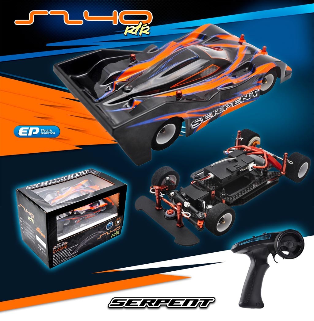  SERPENT SERPENT S240 RTR 1/24 EP- 1/24 - Voiture RC : piste/touring