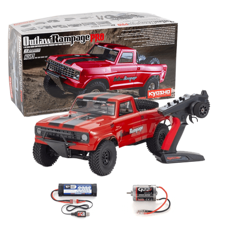 Voiture rc Kyosho Kyosho Outlaw Rampage Pro 1/10 RC EP Readyset - Type