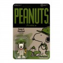 Peanuts: Figurine ReAction Beagle Scout Snoopy 3,75 pouces Super7 SUPREPNUTW03BSS01