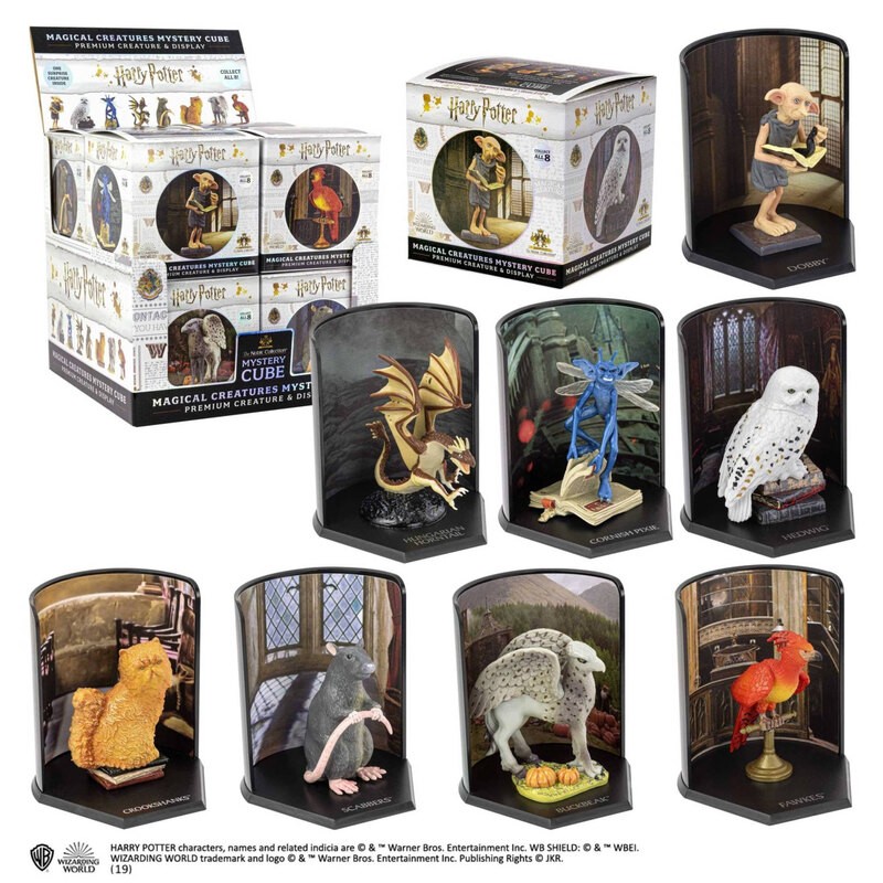 Figurine Noble collection Cube mystère Créatures Magiques - Noble Collection