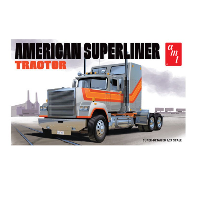 Maquette Amt/ertl American Superliner Semi Tractor 1:24