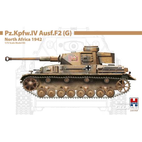 Maquette Pz.Kpfw.IV Ausf.F2 (G) Afrique du Nord 1942