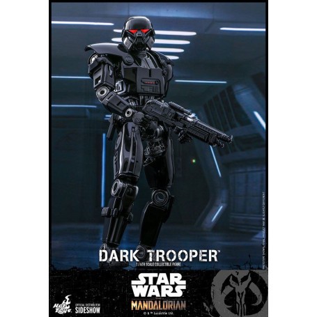 Figurine articulée Star Wars The Mandalorian figurine 1/6 Dark Trooper 32 cm