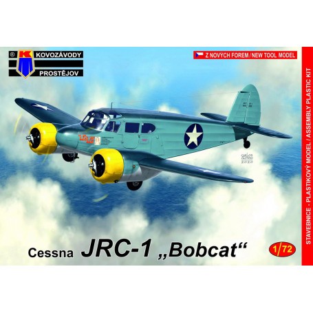 Maquette avion Nouveau moule Cessna JRC-1'Bobcat' US Navy (pas un kit PAVLA)