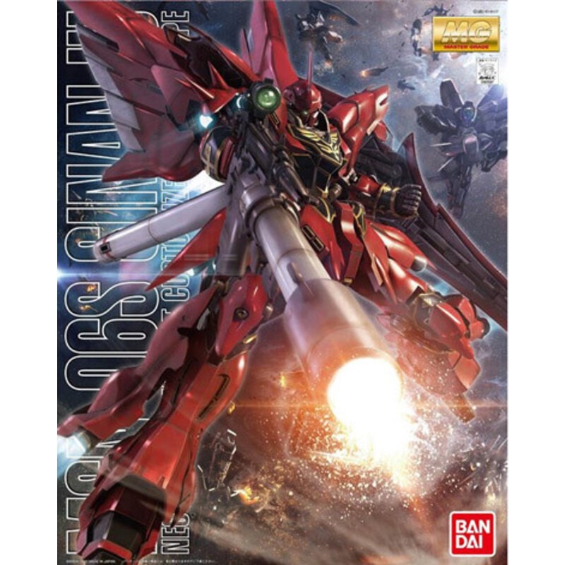 Gundam Gunpla MG 1/100 Sinanju (Anime Color Ver.) Bandai BANMK61609