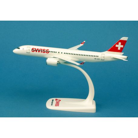 Miniature Swiss International Air Lines Airbus A220-300 – HB-JCQ