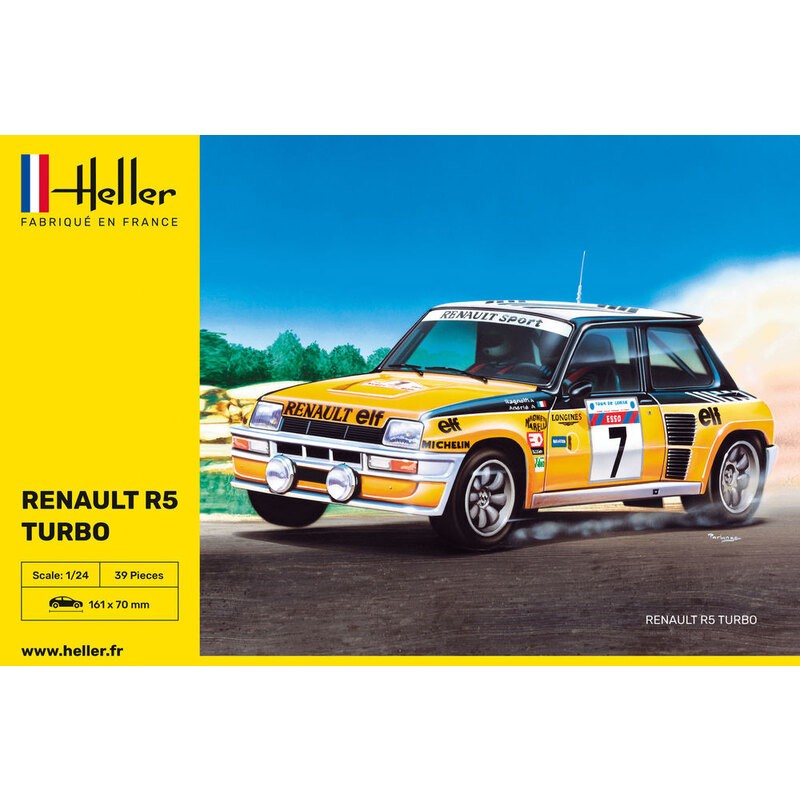 Heller Renault R5 Turbo 1/24