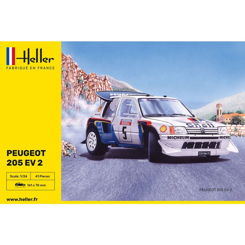 Heller Peugeot 205 EV2