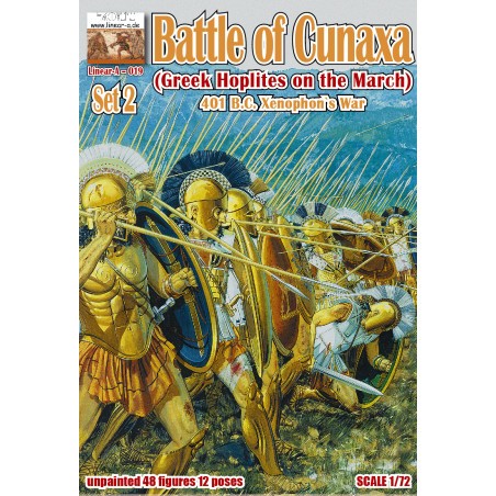 Figurine Bataille de Cunaxa (Hoplites grecs en marche) 401 BC Xenophons War