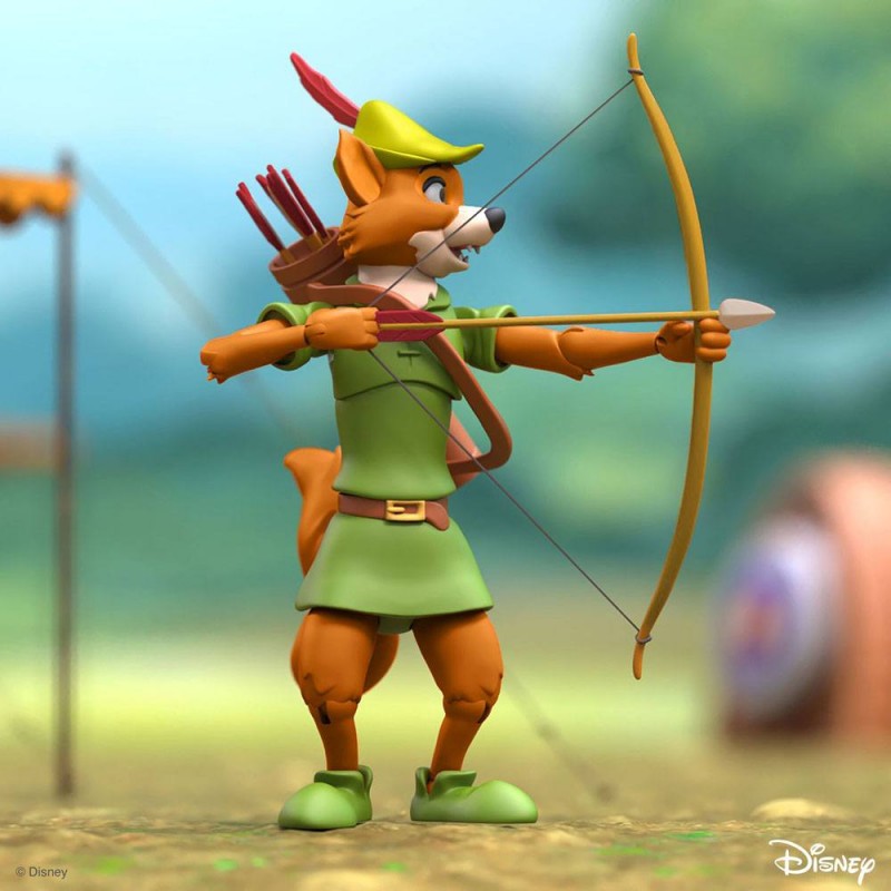 SUP7-DE-HOODW02-RSC-01 Robin Hood figurine Disney Ultimates Robin Hood Stork Costume 18 cm