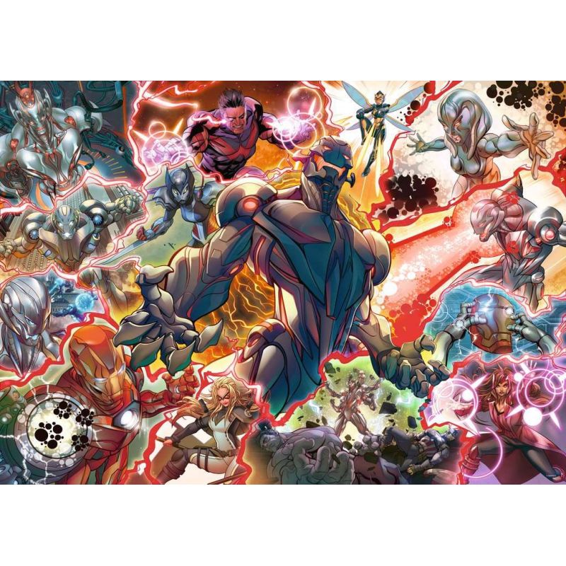 Puzzle Puzzle 1000 p - Ultron (Collection Marvel Villainous)