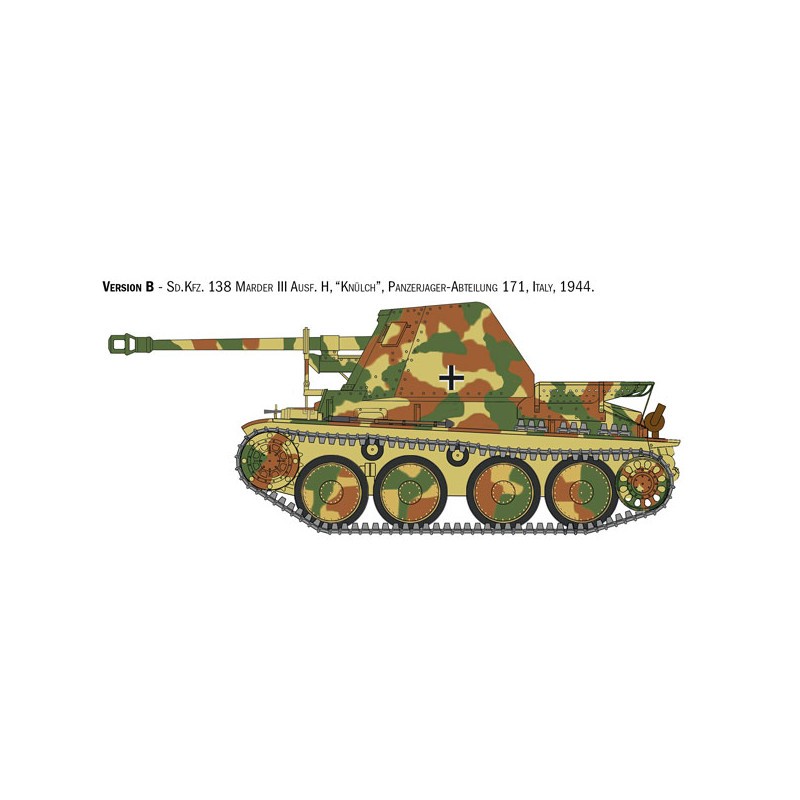 Italeri Sd.Kfz.138 Marder III H