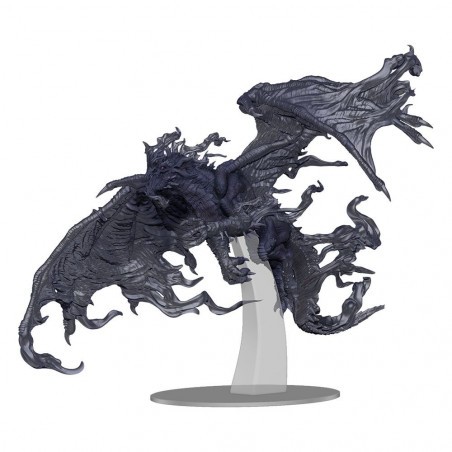 Figurine D&D Icons of the Realms miniature prépainte Adult Blue Shadow Dragon