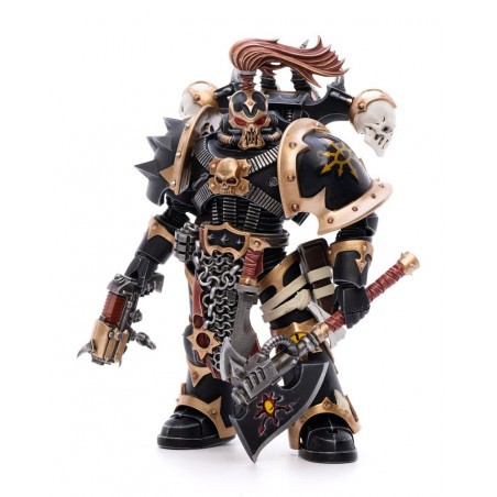  Warhammer 40k figurine 1/18 Black Legion Brother Narghast 14 cm