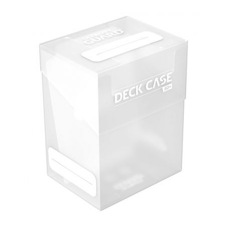  Ultimate Guard boîte pour cartes Deck Case 80+ taille standard Transparent
