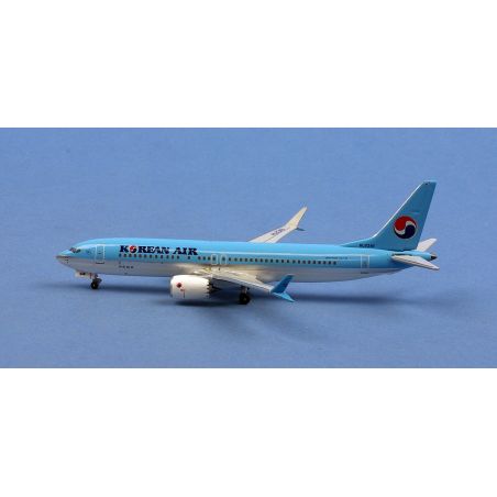 Miniature Korean Air Boeing 737 MAX8 HL8348