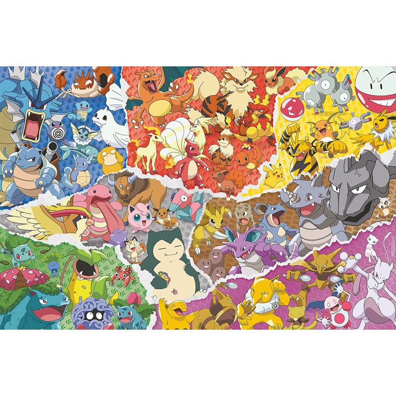 Puzzle Pokémon puzzle Pokémon Allstars (5000 pièces)